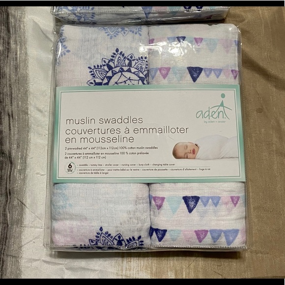 Muslin swaddle blankets